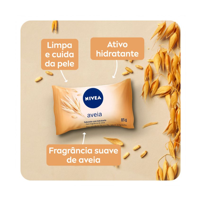 SABONETE NIVEA AVEIA 85G