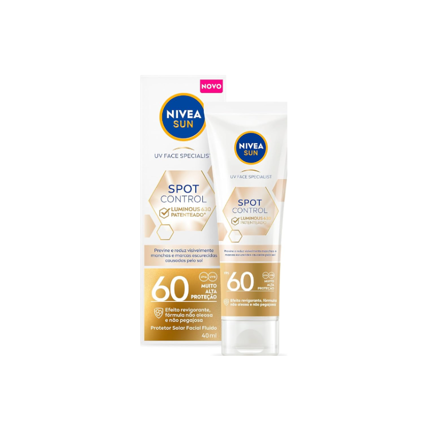 PROT SOLAR FACIAL NIVEA SUN SPOT CONTROL LUMINOUS FPS60 40ML