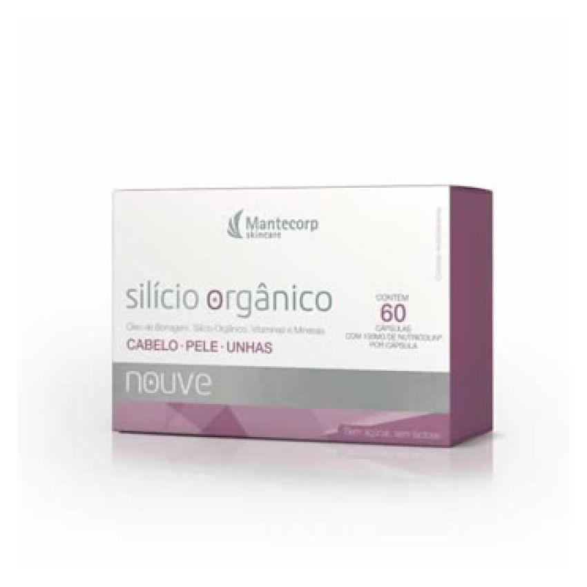 NOUVE SILÍCIO ORGÂNICO COM 60 CÁPSULAS