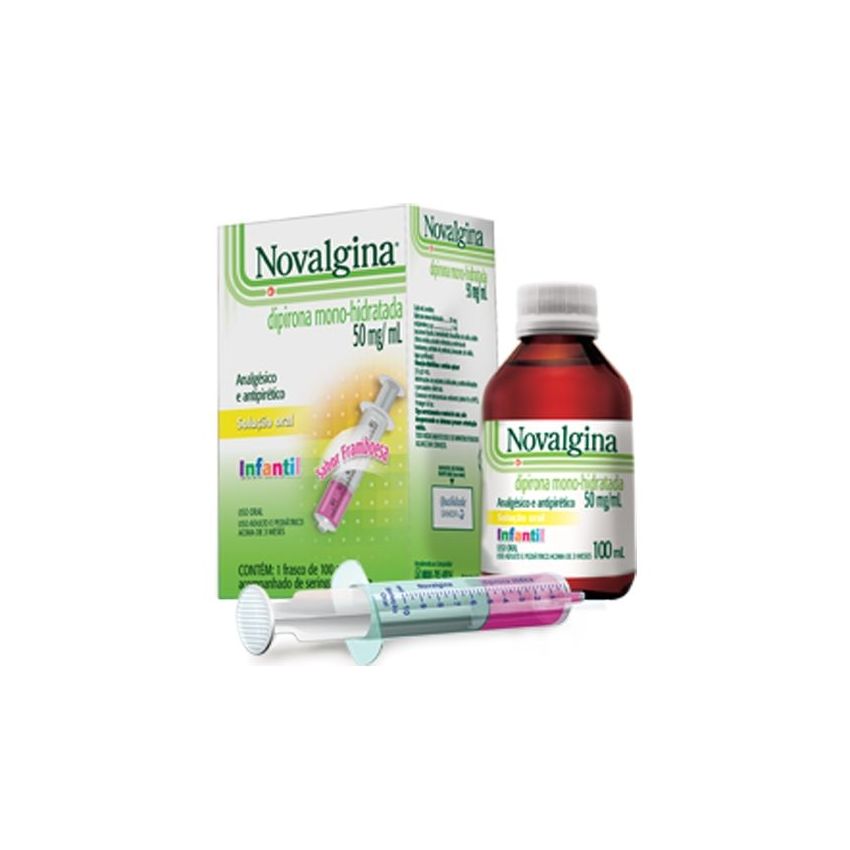 NOVALGINA SOLUÇÃO ORAL 100ML