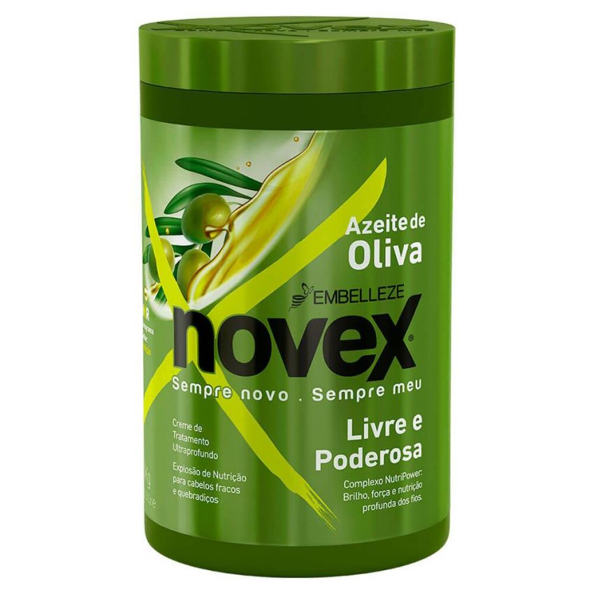 CREME DE TRATAMENTO NOVEX AZEITE DE OLIVA 1KG