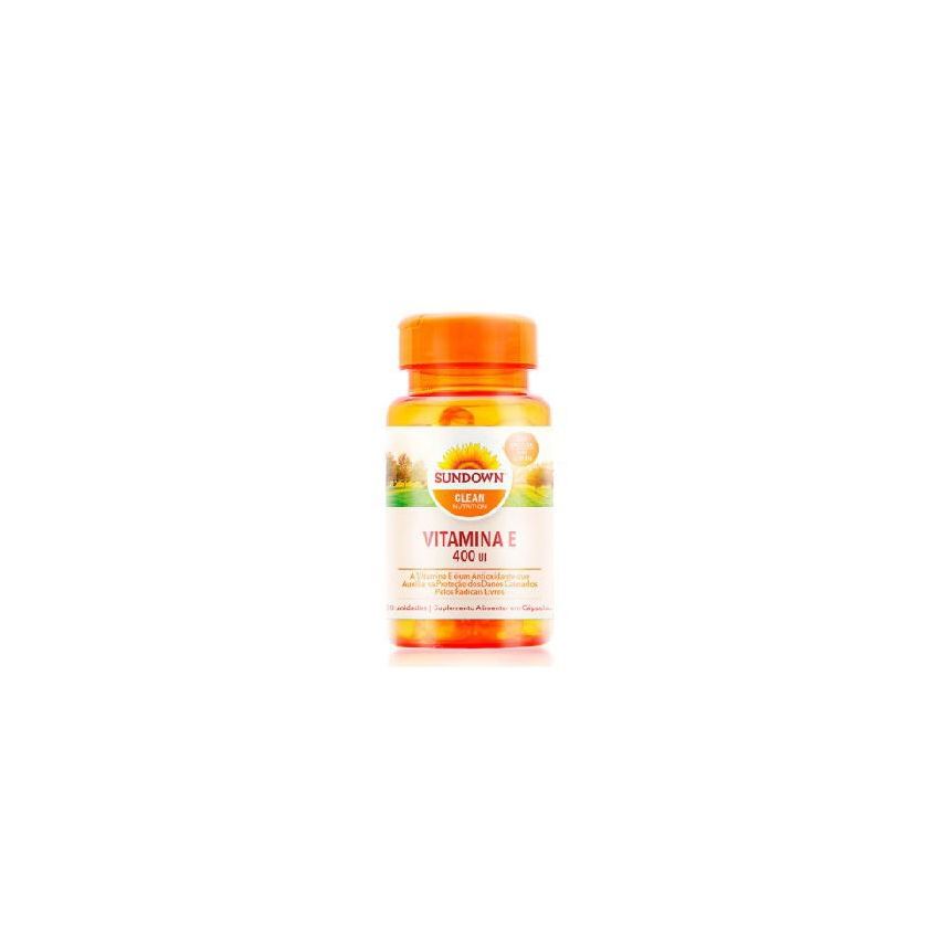 SUNDOWN NATURALS VITAMINA E 400UI COM 30 CÁPSULAS