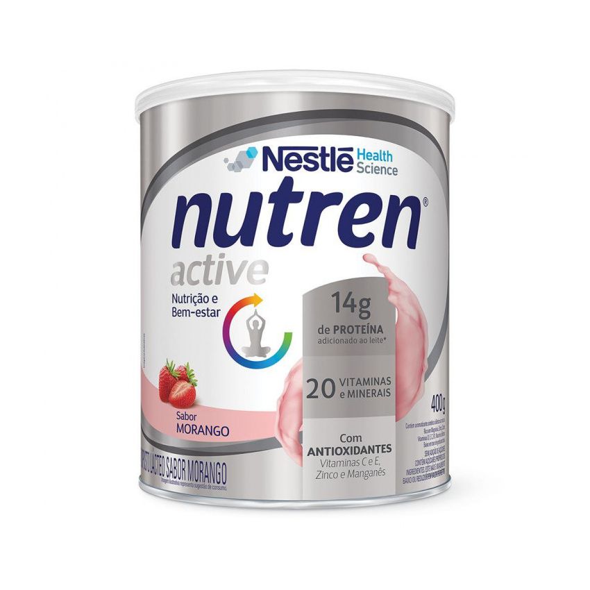 NUTREN ACTIVE MORANGO 400 G