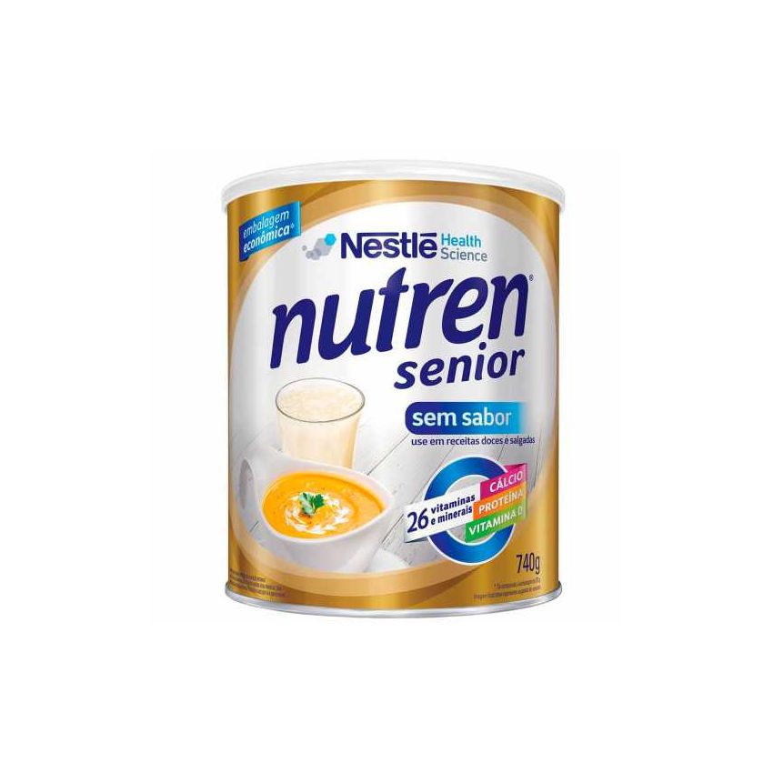 NUTREN SENIOR SEM SABOR 740 GRAMAS