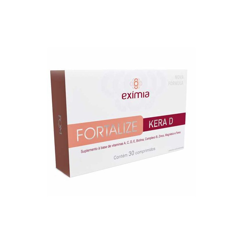 EXIMIA FORTALIZE KERA D COM 30 COMPRIMIDOS