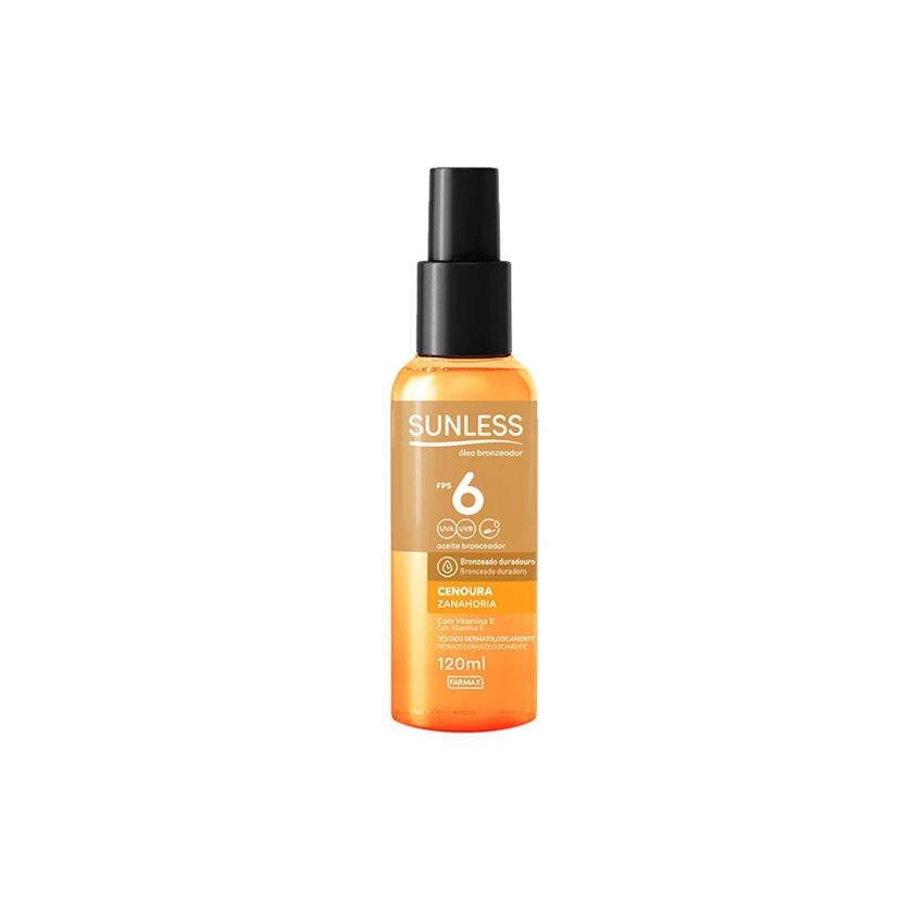 ÓLEO BRONZEADOR SUNLESS FPS6 120ML