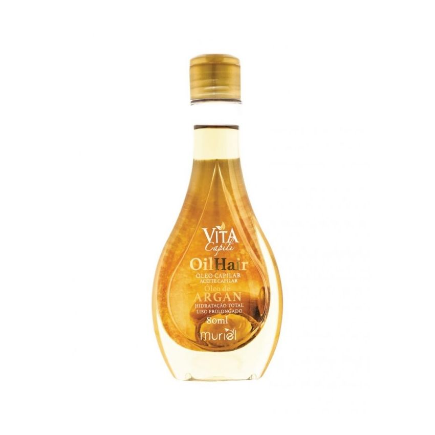 ÓLEO CAPILAR VITA CAPILI ÓLEO DE ARGAN 80ML