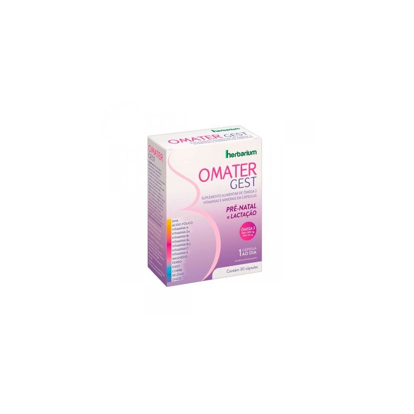 OMATER GEST COM 30 CÁPSULAS 