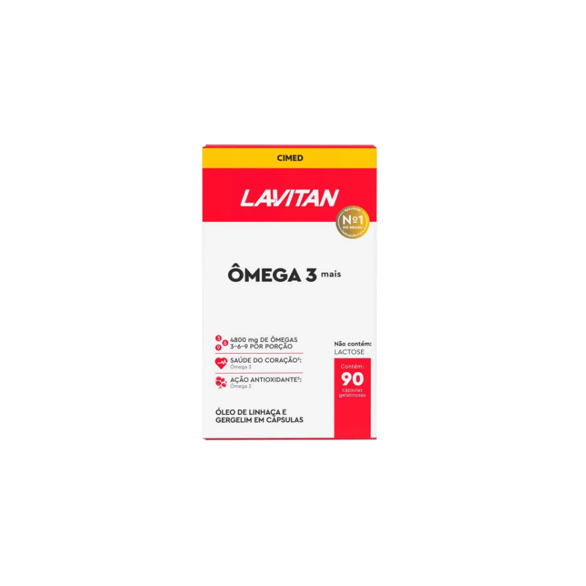 LAVITAN OMEGA 3 MAIS COM 90 COMPRIMIDOS