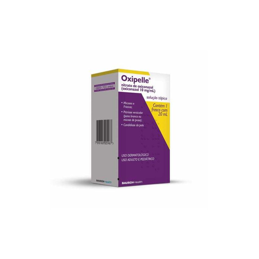 OXIPELLE 10MG/ML SOLUÇÃO COM 20ML