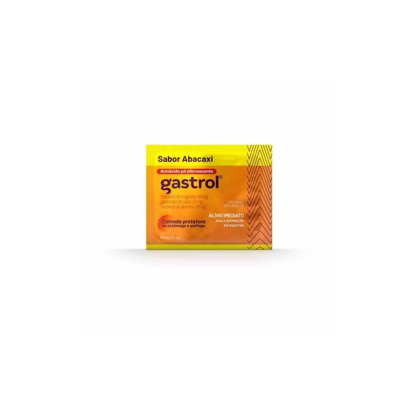 GASTROL ABACAXI EFERVESCENTE 1 ENVELOPE 