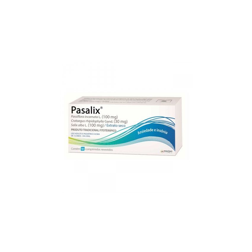PASALIX 100/30/100MG COM 60 CÁPSULAS