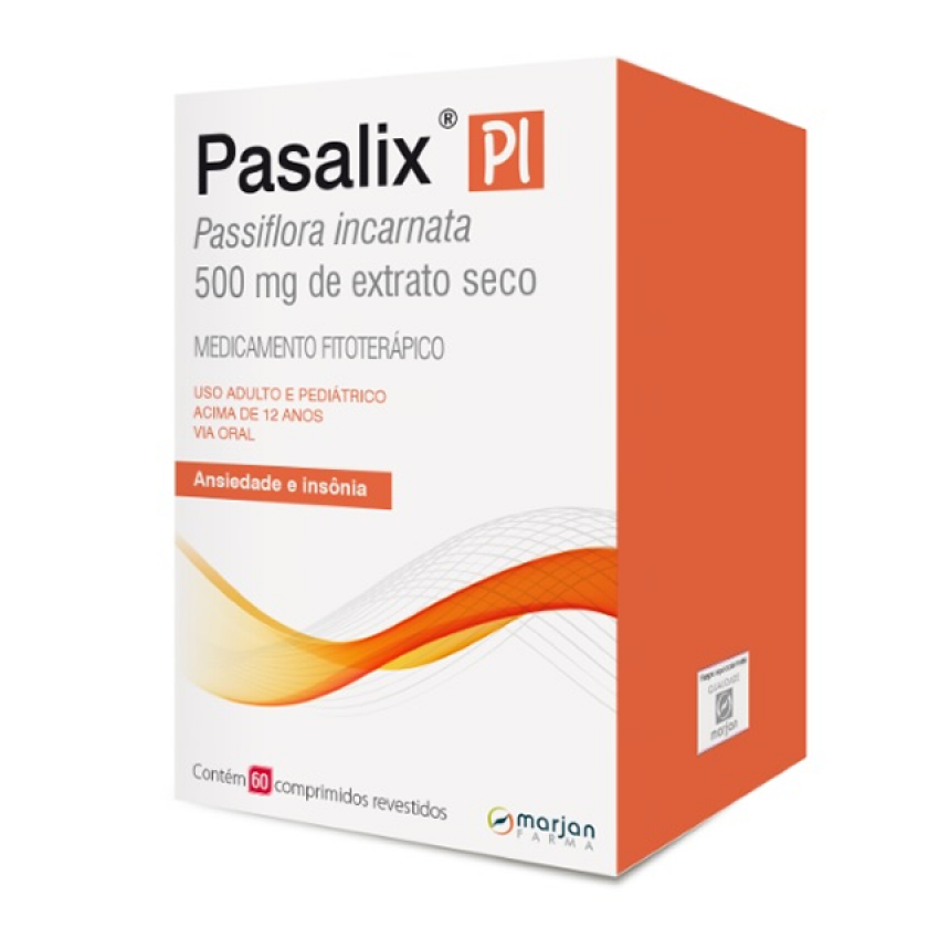 PASALIX PI 500MG COM 60 COMPRIMIDOS