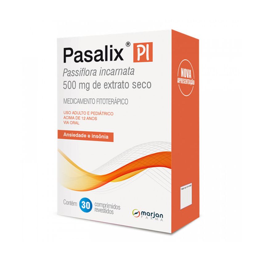 PASALIX PI 500MG COM 30 COMPRIMIDOS