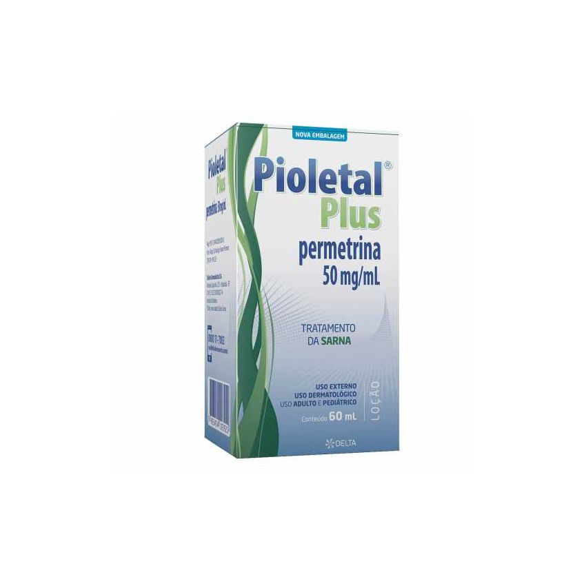 PIOLETAL PLUS LOCÃO 60ML-DELTA-