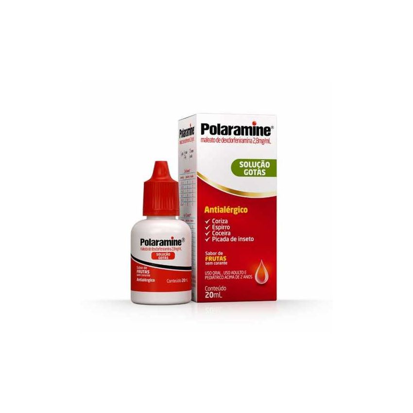 POLARAMINE GOTAS COM 20ML