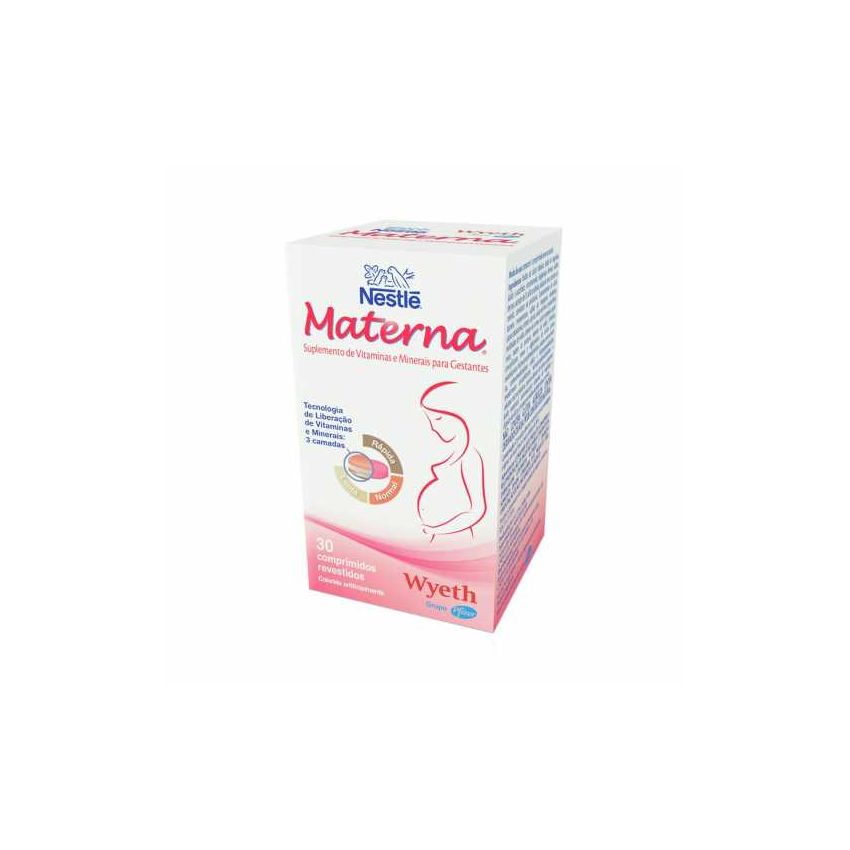 MATERNA COM 30 COMPRIMIDOS 