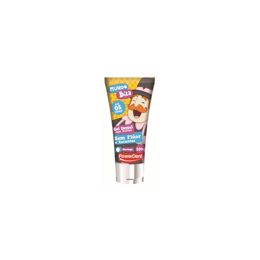 GEL DENTAL MOR MUNDO BITA S/FLUOR 100G INFANTIL