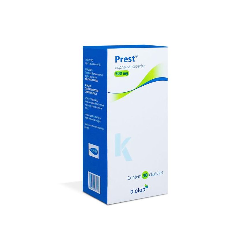 PREST 500MG COM 30 CÁPSULAS-BIOLAB-