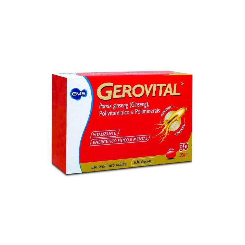 GEROVITAL COM 30 CÁPSULAS