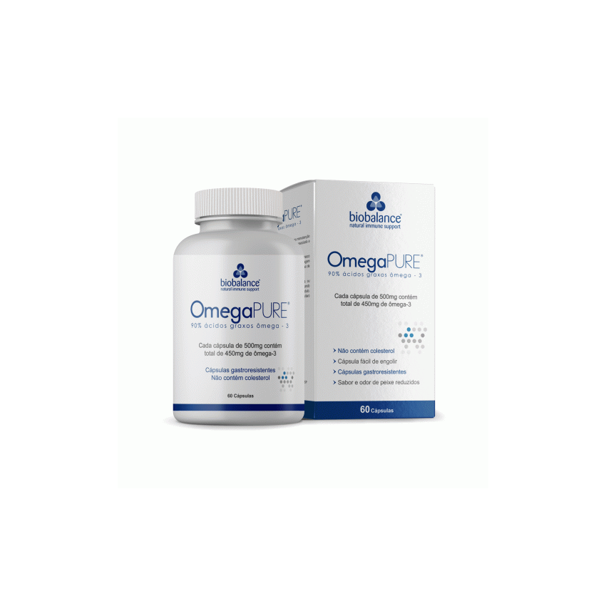 SUPLEMENTO OMEGA PURE 60 CÁPSULAS BIOBALANCE
