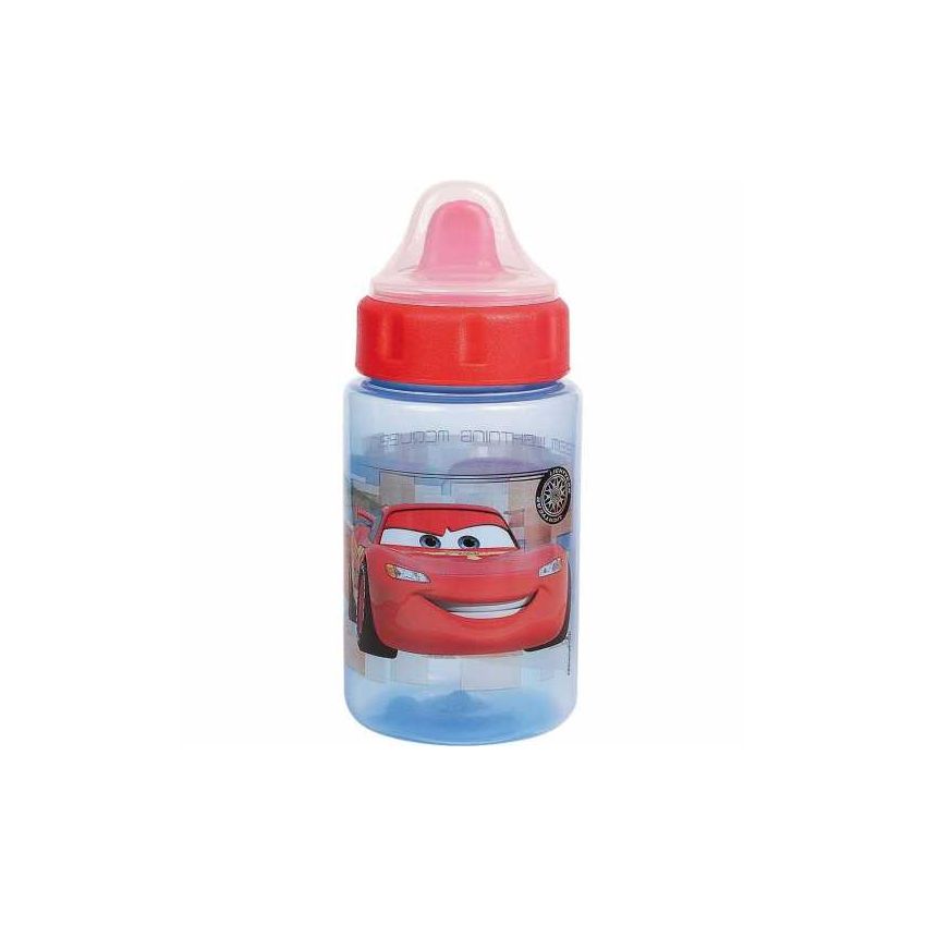 COPO BABY GO COM TAMPA E VALVULA CARROS AZUL 340ML 