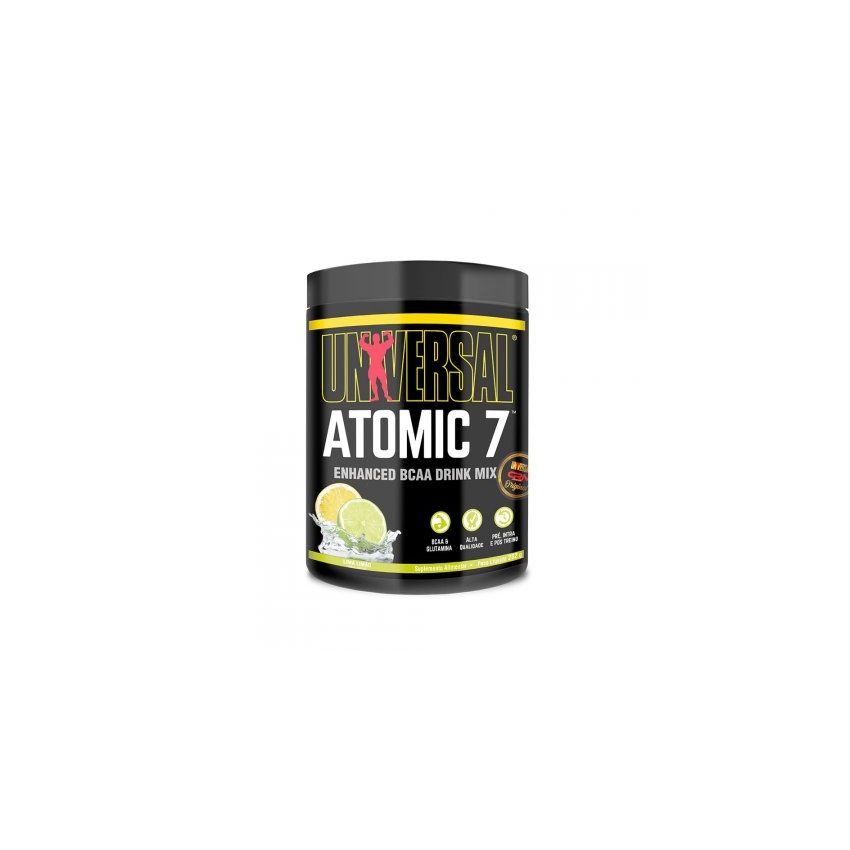 BCAA ATOMIC 7 SABOR LIMÃO 226G - UNIVERSAL NUTRITION