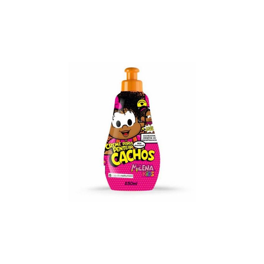 CREME DE PENTEAR MILENA CACHOS/CRESPOS COM 250 ML