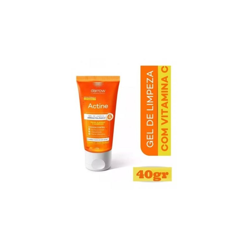 GEL PARA LIMPEZA FACIAL DARROW ACTINE 40G 