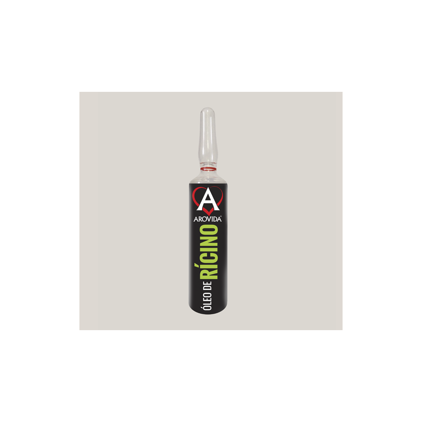 AMPOLA AROVIDA ÓLEO DE RICÍNO 10ML