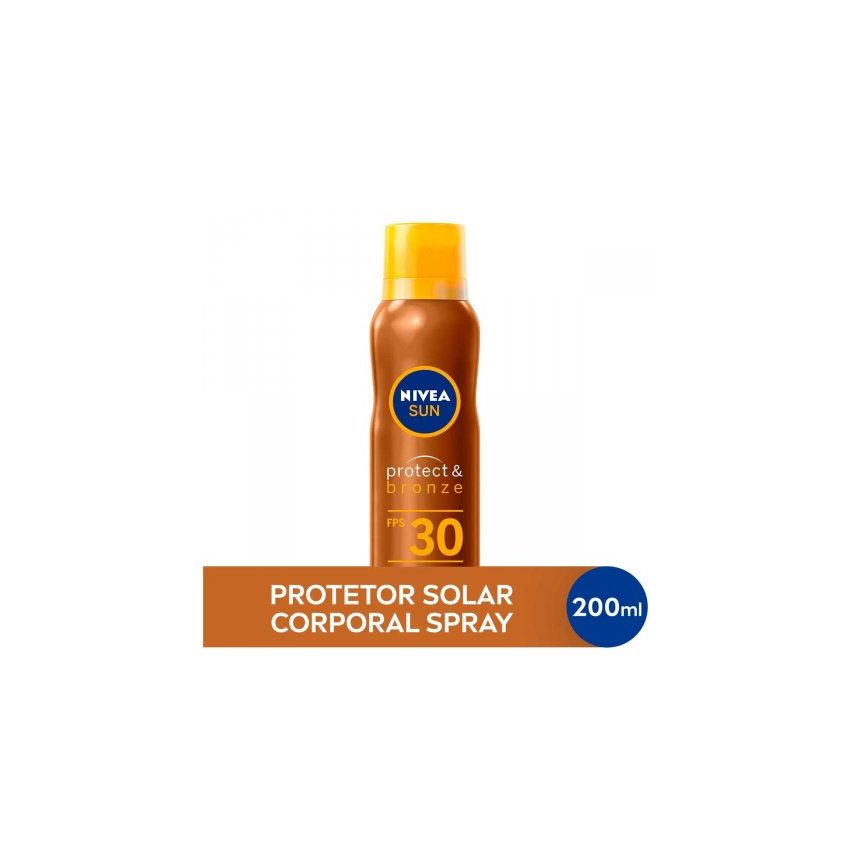 PROTETOR SOLAR NIVEA P&B AEROSOL FP30 200ML 