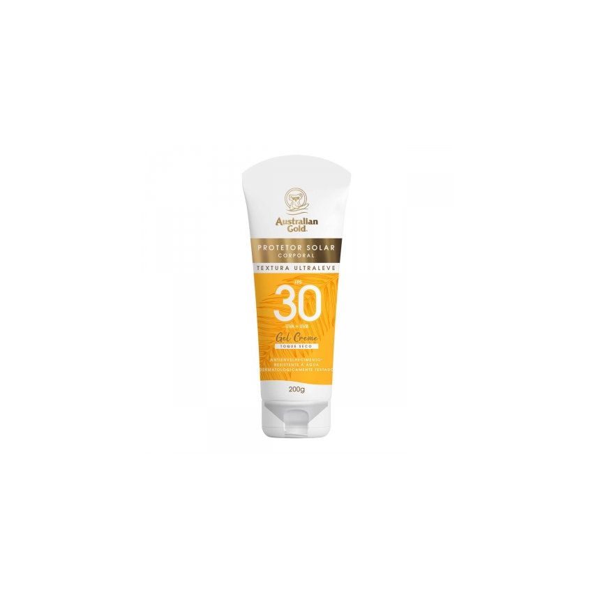 PROTETOR SOLAR AUSTRALIAN GOLD FPS30 TOQUE SECO 200G