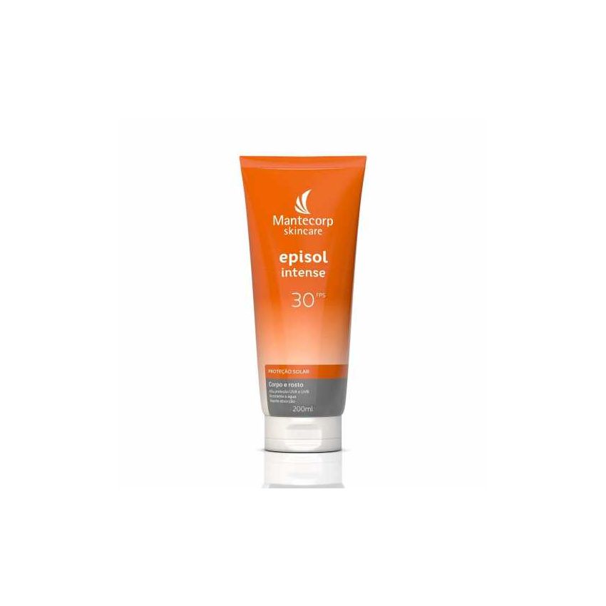 PROTETOR SOLAR EPISOL INTENSE FPS30 CORPO E ROSTO 200ML