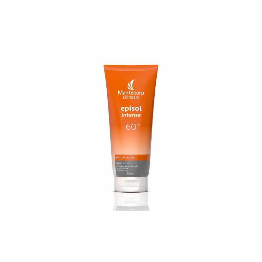 PROTETOR SOLAR EPISOL INTENSE FPS60 CORPO E ROSTO 200ML