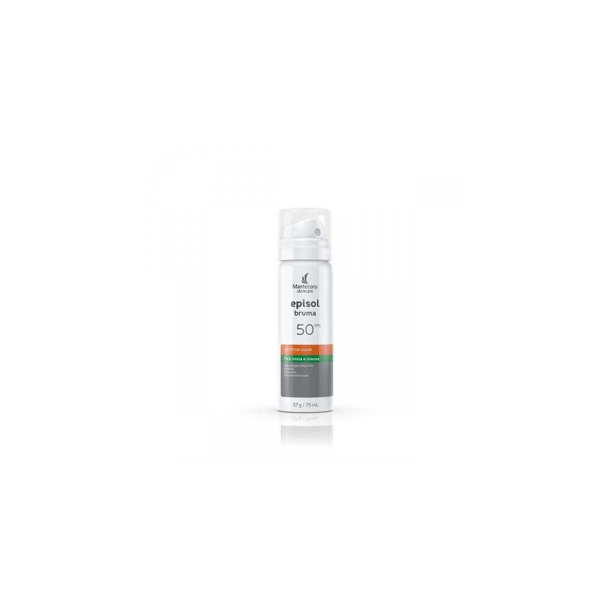 PROTETOR SOLAR FACIAL BRUMA EPISOL FPS50 AEROSSOL COM 75ML - VALIDADE 08/2026