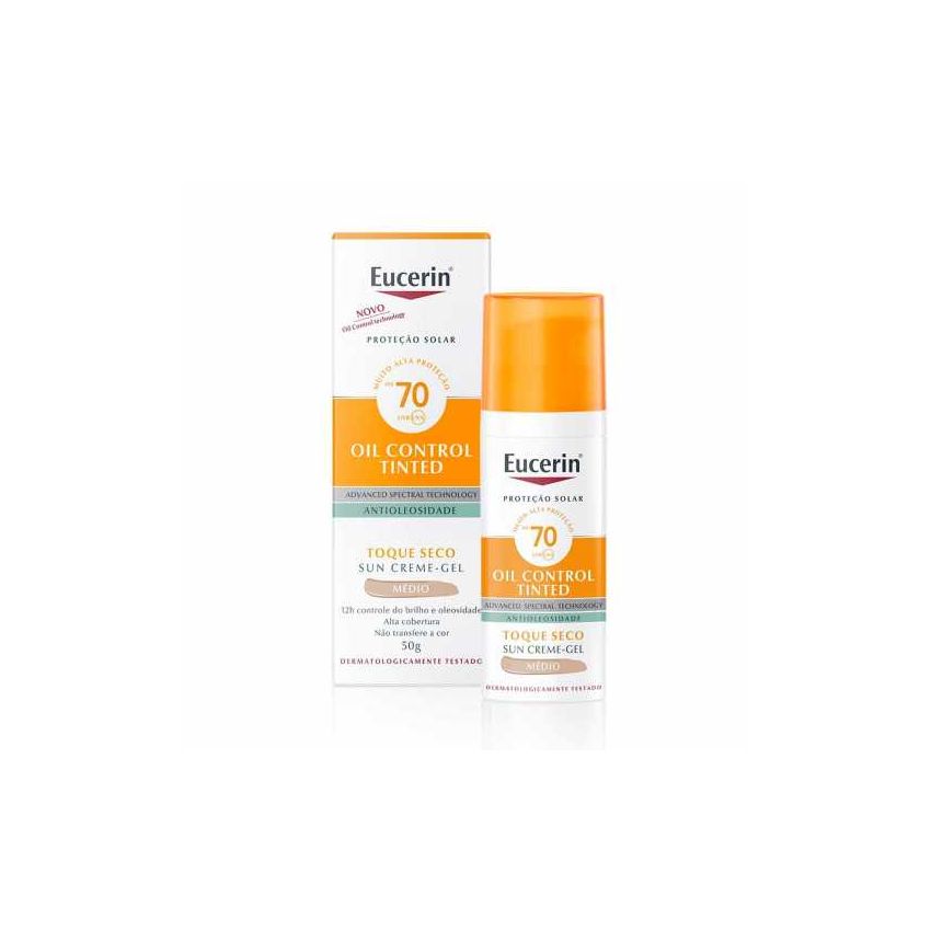 EUCERIN OIL CONTROL FPS70 ANTIOLEOSIDADE MEDIO 50G