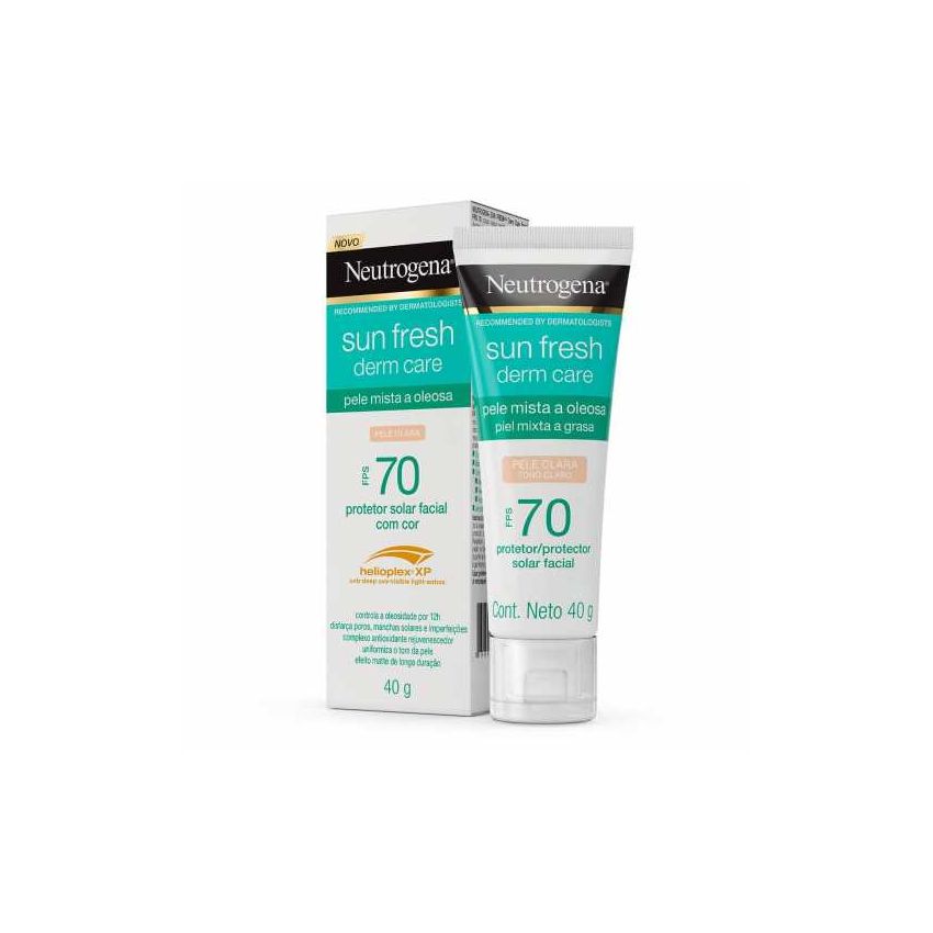 NEUTROGENA SUN DERM CARE PELE CLARA FPS70 40G
