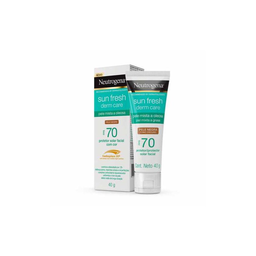 NEUTROGENA SUN FRESH PELE NEGRA FPS 70 40G 