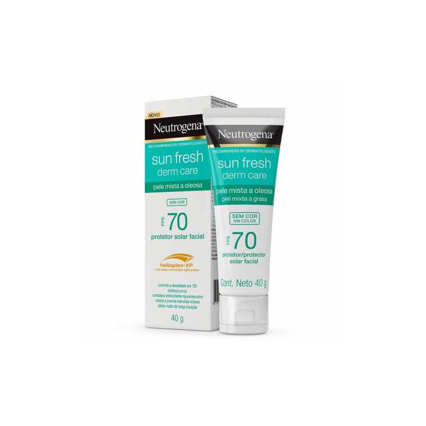 NEUTROGENA SUN FRESH PELE MISTA A OLEOSA FPS70 40G