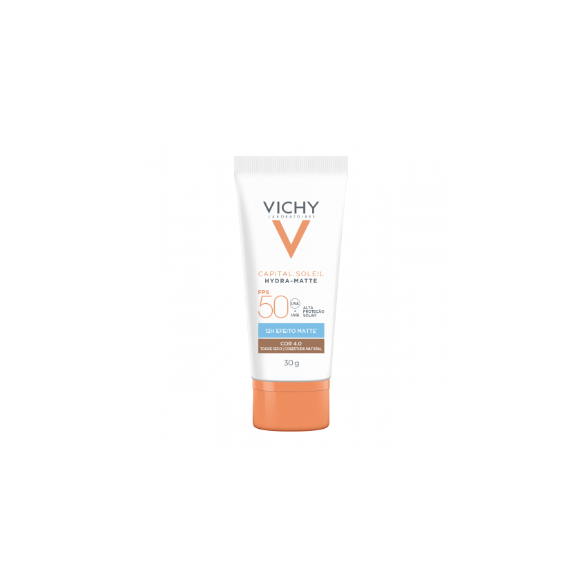 PROTETOR FACIAL VICHY CAPITAL SOLEIL HYDRAMATE FPS50 COR 4.0