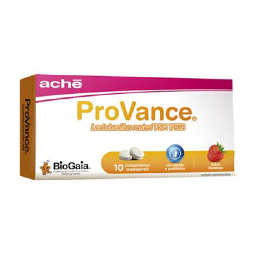PROVANCE MORANGO COM 10 COMPRIMIDOS