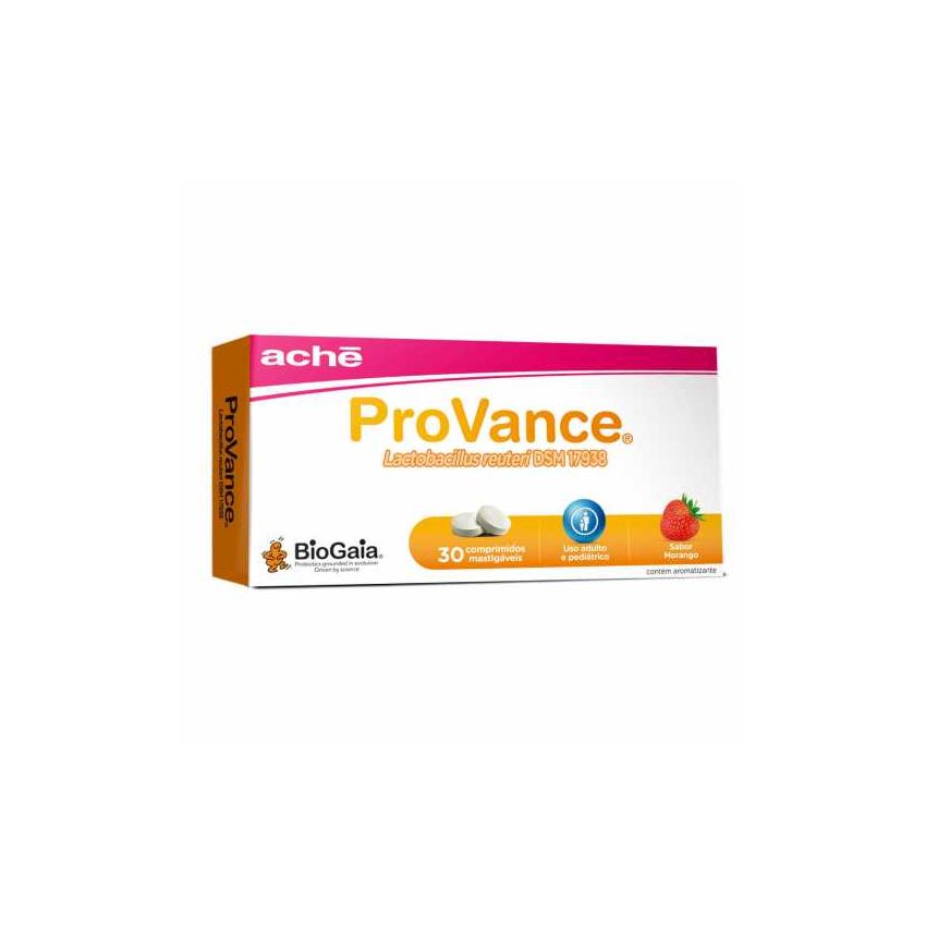 PROVANCE SABOR MORANGO COM 30 COMPRIMIDOS 