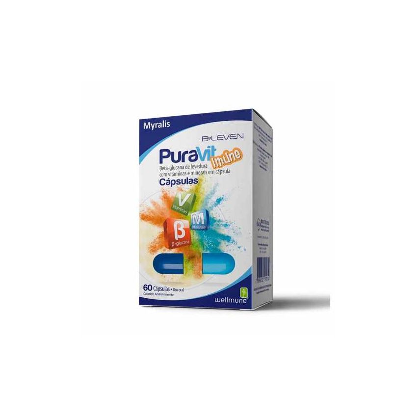 PURAVIT IMUNE COM 60 CÁPSULAS-MYRALIS-