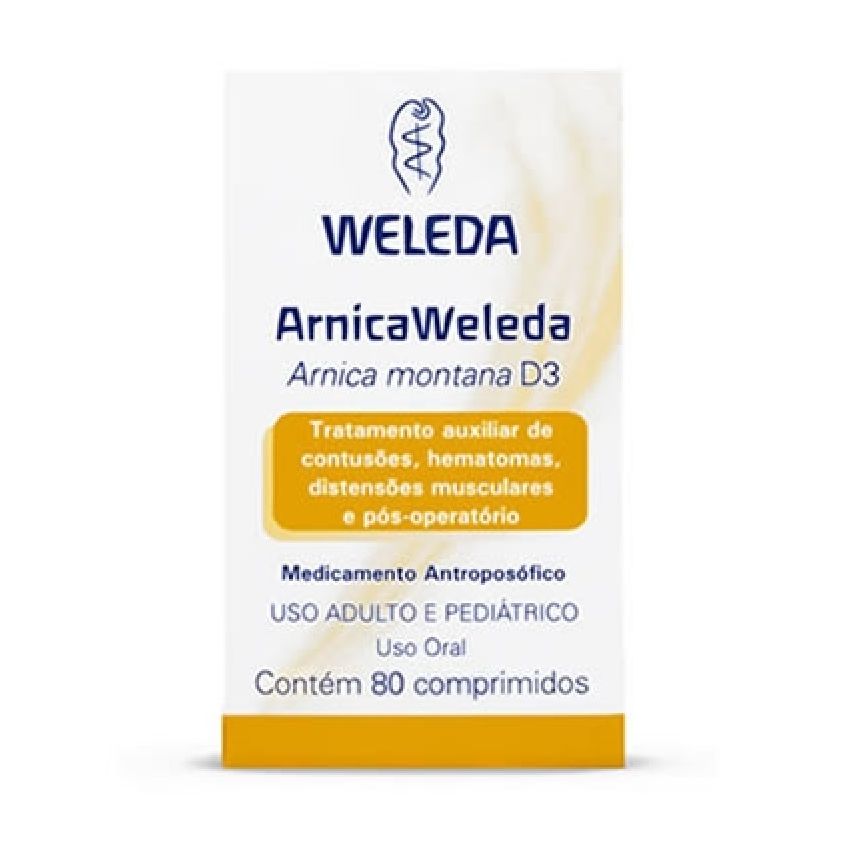 ARNICA WELEDA COM 80 COMPRIMIDOS-WELEDA-
