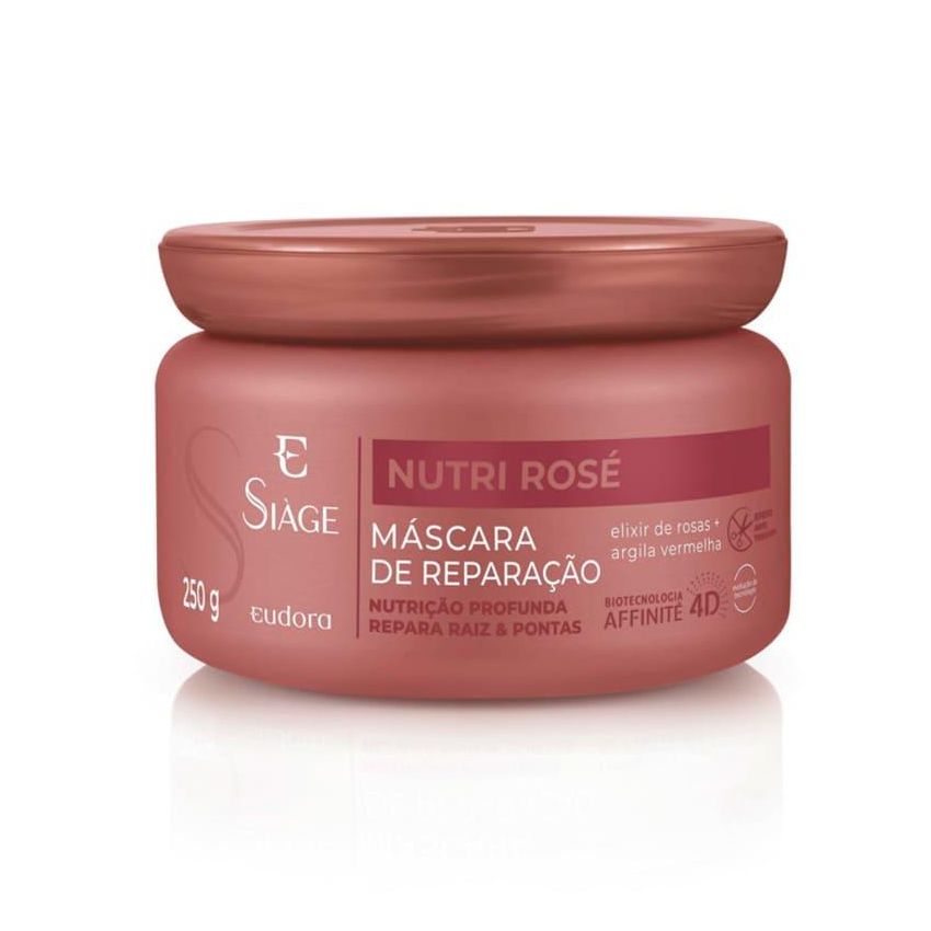 EUDORA SIAGE MASCARA CAPILAR NUTRI ROSE 250g