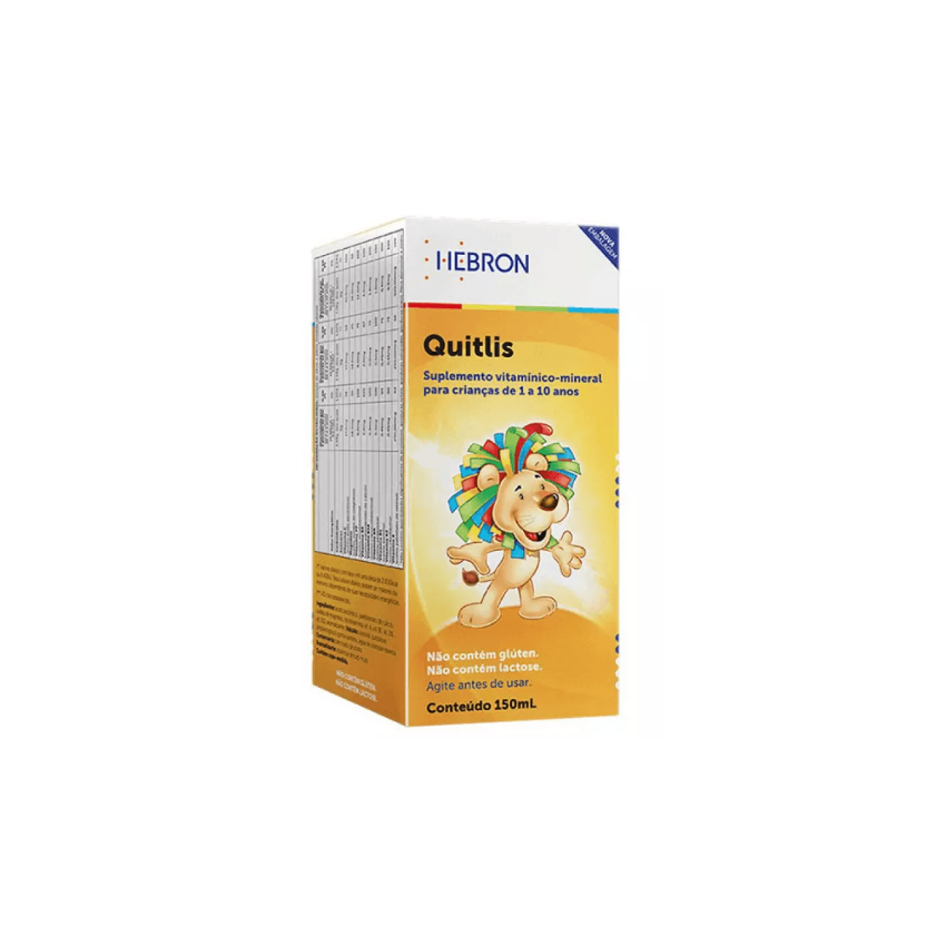 QUITLIS SUPLEMENTO ALIMENTAR COM 150ML-HEBRON-