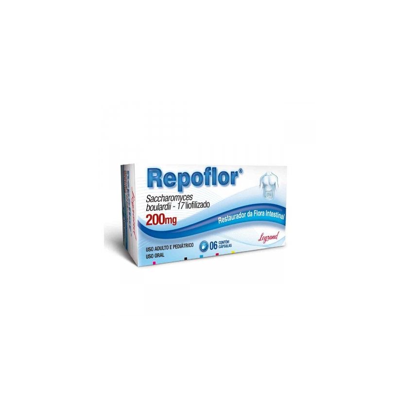REPOFLOR 200MG COM 6 CAPSULAS-LEGRAND-