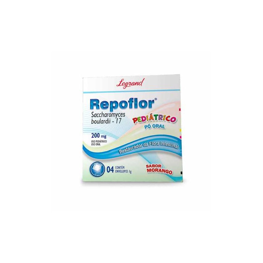 REPOFLOR PEDIATRICO COM 4 SACHES