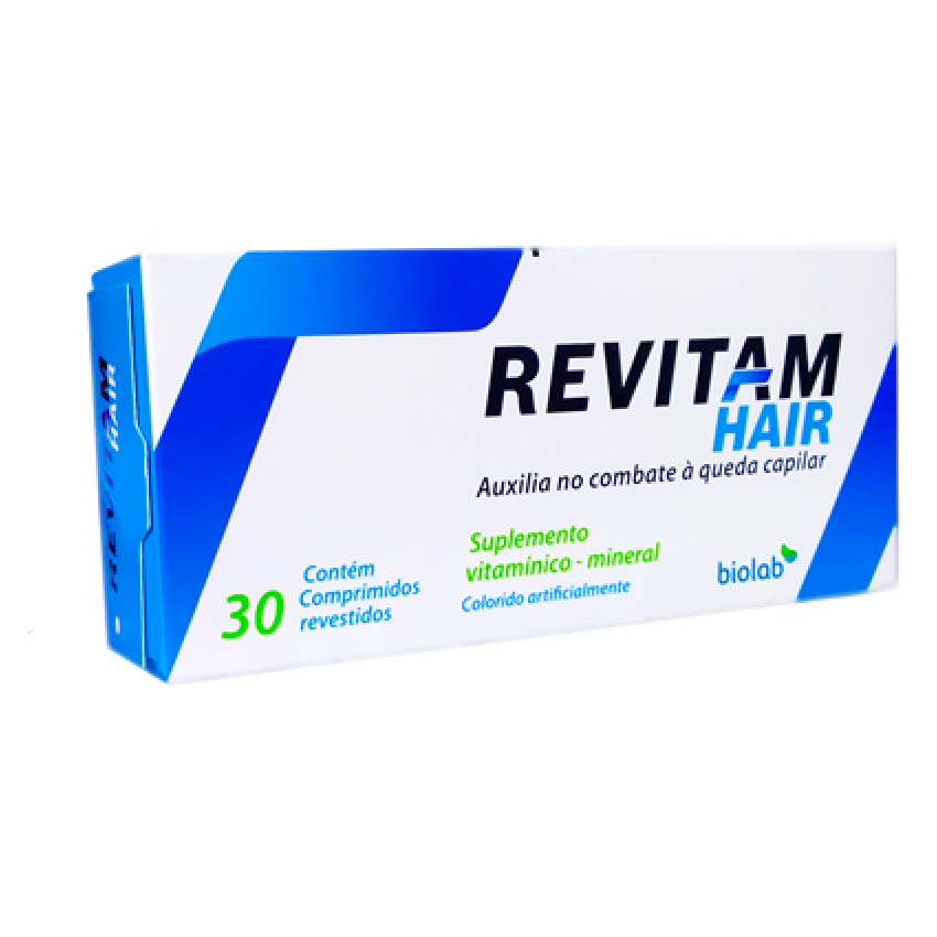 REVITAM HAIR COM 30 COMPRIMIDOS BIOLAB