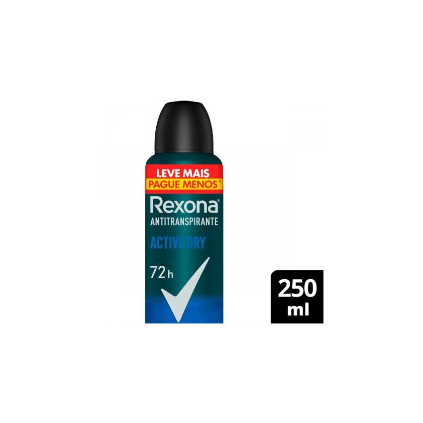 DESODORANTE REXONA MEANTITRANSPIRANTE ACTIVE DRY 250ML